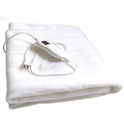 リバーシブル機械洗濯できる電気毛布の投球の過熱する保護40W