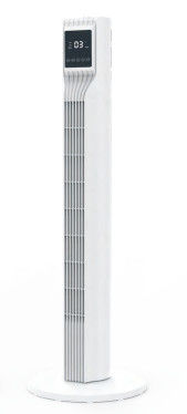 タイマー24ft/sの速度の扇風機タワー ファンを立てる110V白い屋内家の床