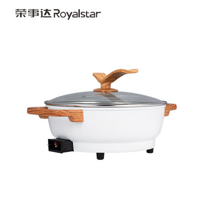 30cmの中国の電気熱い鍋の蒸気船のディバイダー5Lの倍の味