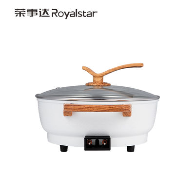 30cmの中国の電気熱い鍋の蒸気船のディバイダー5Lの倍の味